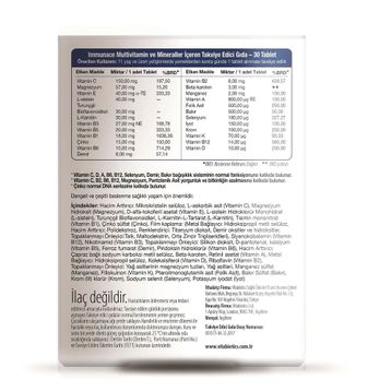 Vitabiotics Immunace Multivitamin Multimineral 30 Tablet