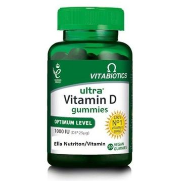 Vitabiotics Ultra Vitamin D 1000 IU 50 Çiğnenebilir Tablet