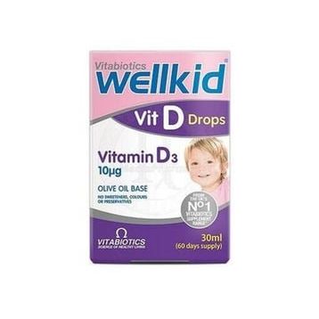 Vitabiotics Wellkid Vitamin D3 30 ml Damla