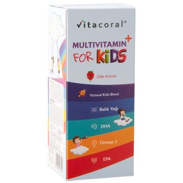 Vitacoral Multivitamin Balık Yağı 150 ml Sıvı