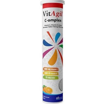 VitAgil C-omplex 20 Efervesan Tablet