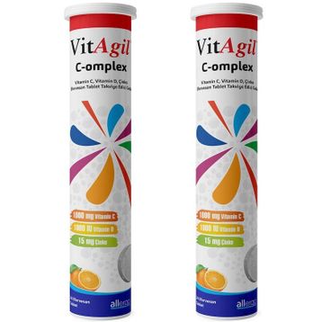 VitAgil C-omplex 20 Efervesan Tablet