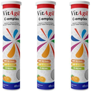 VitAgil C-omplex 20 Efervesan Tablet
