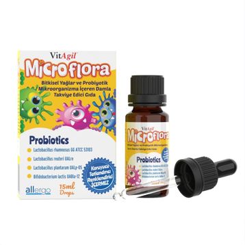VitAgil Microflora Probiyotik 15 ml Damla