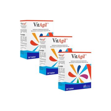 VitAgil Multivitamin Multimineral 3x30 Tablet
