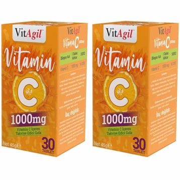 VitAgil Vitamin C 1000 mg 30 Tablet