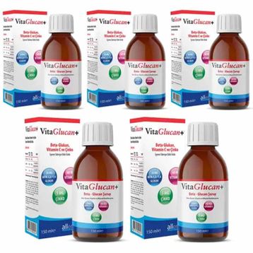 Vitaglucan Beta Glucan 5x150 ml Şurup