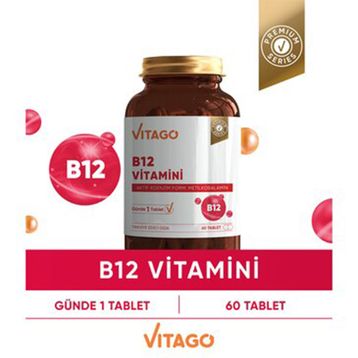 Vitago Premium Vitamin B12 500 mg 60 Tablet