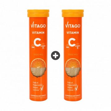 Vitago Vitamin C 1000 mg 20 Efervesan Tablet