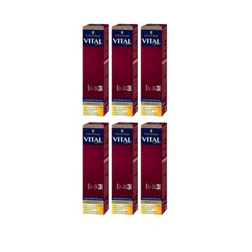 Vital Colors 5-68 Koyu Bronz Kahve 6x60 ml Krem Tüp Saç Boyası