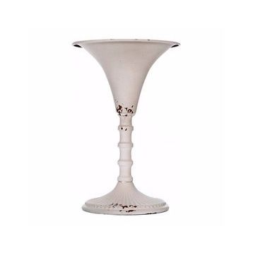 Vitale AK.ER0112 Sahara Beyaz Metal Huni Model Vazo