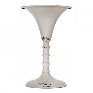Vitale AK.ER0112 Sahara Beyaz Metal Huni Model Vazo