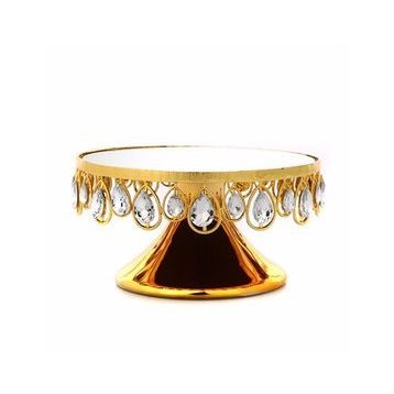 Vitale AK.HQ0010 22x11 cm Nila Gold Ayaklı Tabak