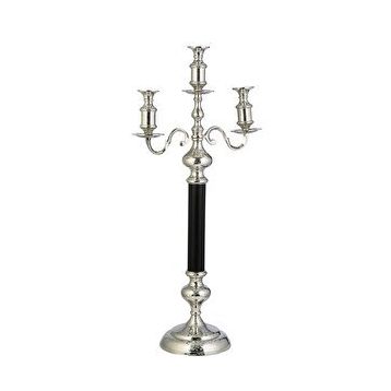 Vitale AK.IR0275 Silver 99 cm Andre 3'lü Şamdan