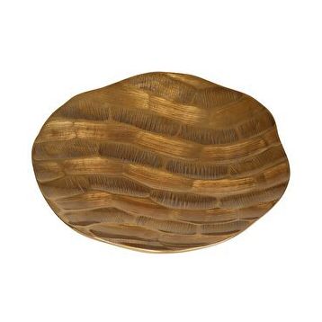 Vitale AK.JB0185 Gold 30x30x3 cm Antik Dekoratif Tabak