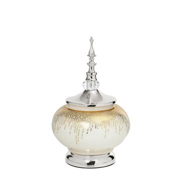 Vitale AK.JE0029 Sultan Silver Kapaklı Vazo