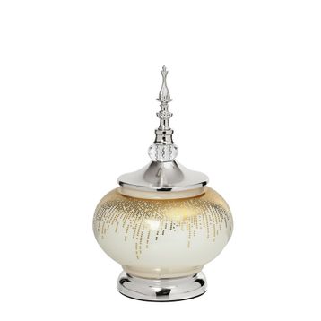 Vitale AK.JE0029 Sultan Silver Kapaklı Vazo