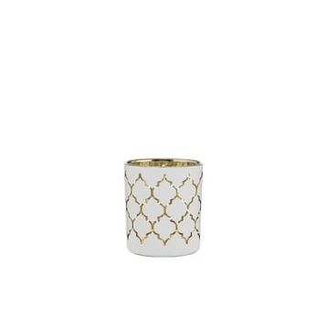 Vitale AK.JFHC6702450 Cam Beyaz Gold 8 cm Mumluk
