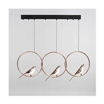 Vitale AY.VTPL-0105 Altın Modern Kuşlu Avize