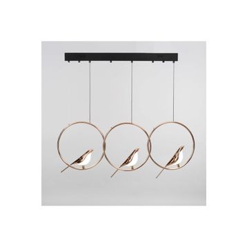 Vitale AY.VTPL-0105 Altın Modern Kuşlu Avize