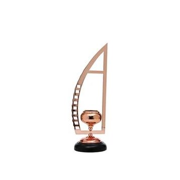 Vitale Bronz Küçük AK.JE0108 Yelken Mumluk