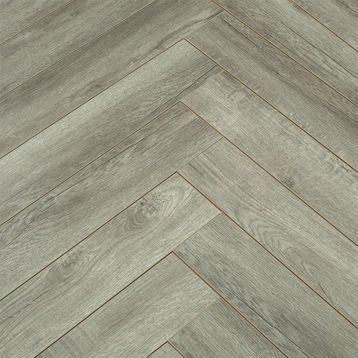 Vitale VTLTP.19009-B Sol 1 m2 Lodgi Herringbone Gümüş Meşe 8 mm Balıksırtı Parke