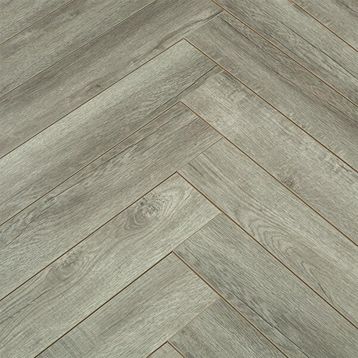 Vitale VTLTP.19009-B Sol 1 m2 Lodgi Herringbone Gümüş Meşe 8 mm Balıksırtı Parke
