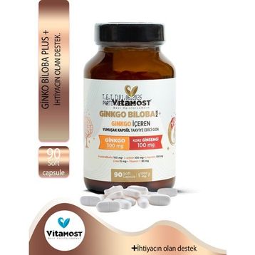 Vitamost Ginkgo Biloba 90 Kapsül