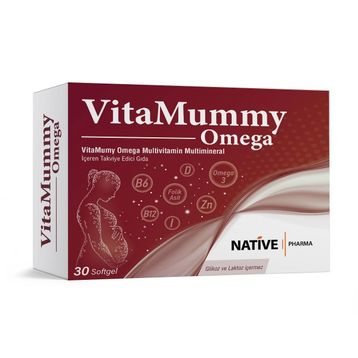 VitaMummy Omega 30 Kapsül Balık Yağı