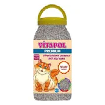 Vitapol 5 lt Premium Süper Organik Karbonlu Kedi Kumu