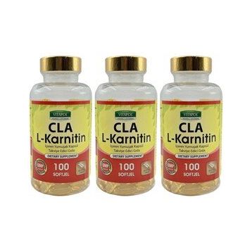 Vitapol Cla L-Carnitine 3x100 Kapsül