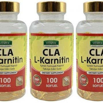 Vitapol Cla L-Carnitine 3x100 Kapsül