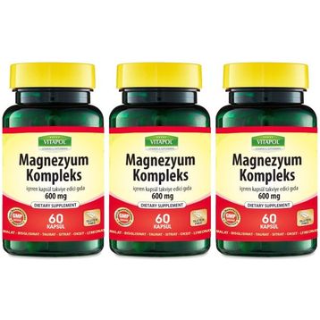 Vitapol Magnesium Complex 3x60 Kapsül