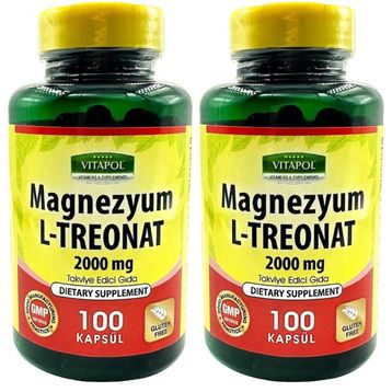 Vitapol Magnezyum L-Treonat 2000 mg 2x100 Kapsül