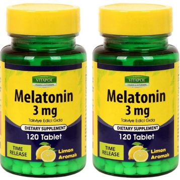Vitapol Melatonin Limon Aromalı 120 Tablet