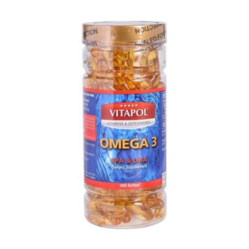 Vitapol Omega 3 200 Kapsül Balık Yağı