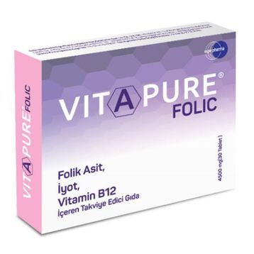 Vitapure Folic 30 Tablet