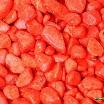 Vitasand REF-174 350 gr Turuncu Fanus Çakılı