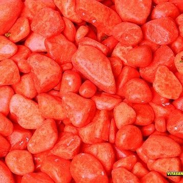 Vitasand REF-174 350 gr Turuncu Fanus Çakılı
