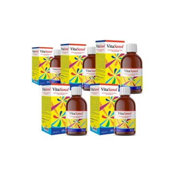Vitasanol Multivitamin 5x250 ml Şurup