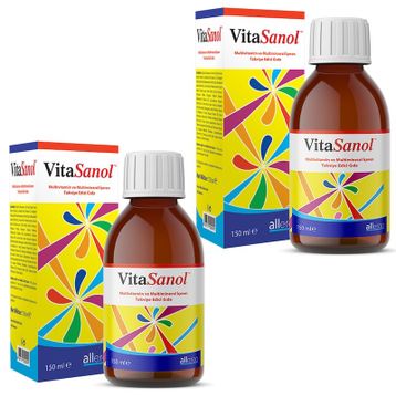 Vitasanol Multivitamin Multimineral 2x150 ml Sıvı