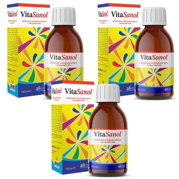 Vitasanol Multivitamin Multimineral 3x150 ml Sıvı