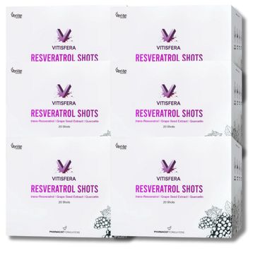 Vitisfera Resveratrol Orman Meyveleri Aromalı 6 Adet 25 ml 20 Shot