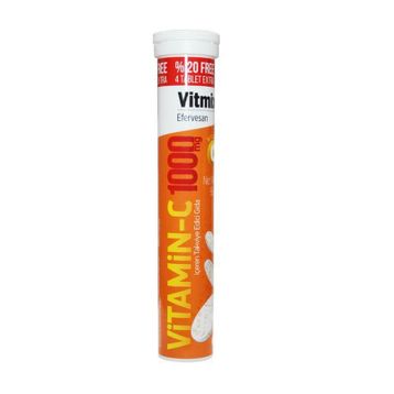 Vitmix Vitamin C 1000 mg 24 Efervesan Tablet