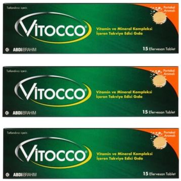 Vitocco Vitamin Mineral Kompleksi 3x15 Efervesan Tablet