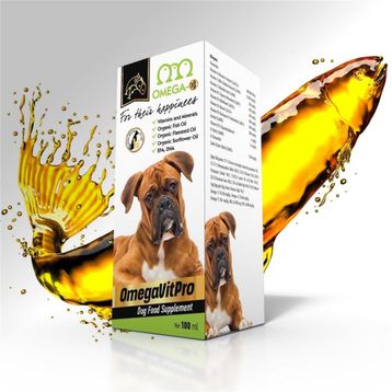 VitPro Somon Balık Yağı Her Yaş ve Irk için 100 ml Köpek Multivitamin