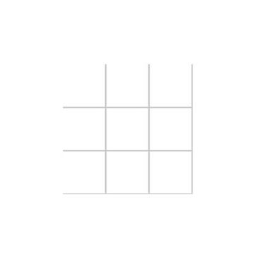 VitrA 10x10 cm Miniworx Ral 9016 Beyaz Mozaik Parlak Seramik
