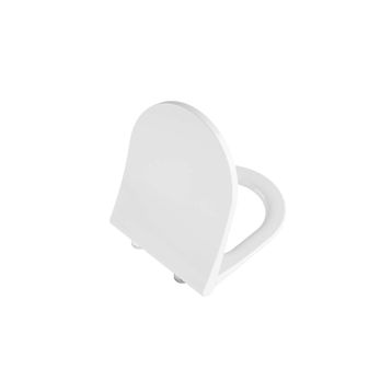 VitrA 131-003R009 Integra Yavaş Kapanır Metal Menteşeli Kolay Sökülür Klozet Kapağı