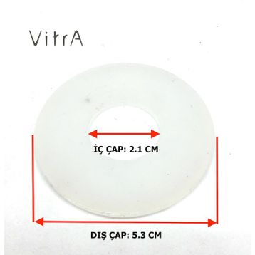 VitrA 2.1x5.3 cm Gömme Rezervuar İç Takım Boşaltma Grubu Contası