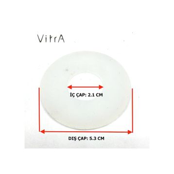 VitrA 2.1x5.3 cm Gömme Rezervuar İç Takım Boşaltma Grubu Contası